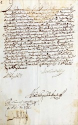 CARTA DE MERCÊ DE EL‑REI  D. JOÃO V do Ofício de JUÍZ DOS ORFÃOS  DE VIZEU. Concedida em Lisboa a 31 de Março  de 1721 a João Correia de Bulhões.